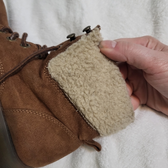 Mossimo Supply Co Ankle Boots Brown 7 - Picture 8 of 13